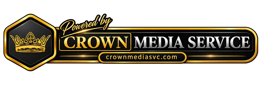 Powered by Crown Media Service